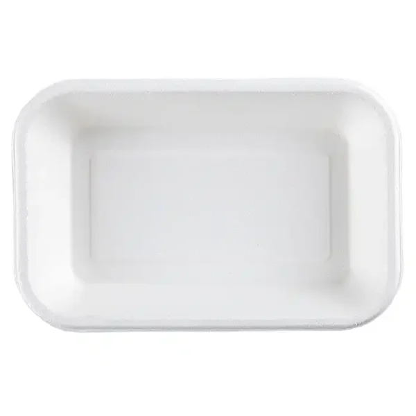 WPTP002-2 Bagasse Cafeteria tray